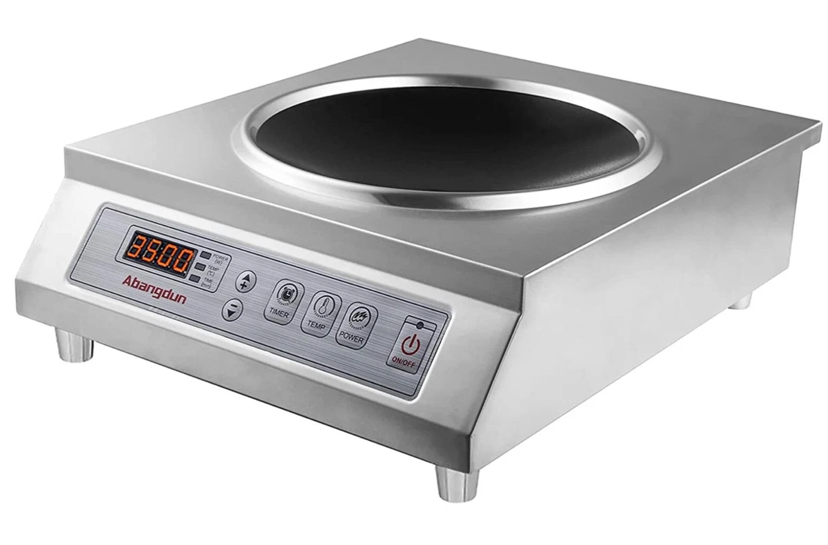 countertop wok burner commercial induction wok burner