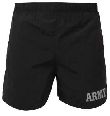 パンツ TENDERLOIN ARMY SHORTS JFC 6P Black Army Physical Training Shorts Army Grey Text Jogging
