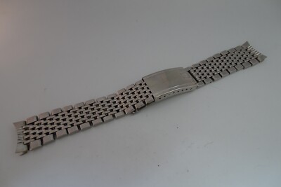 Omega Bracelet 1037 Stainless Steel, Ends 523, 18mm Original | eBay