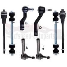 8x For 2001-2006 Chevrolet Tahoe Front Pitman Arm Tie Rods Pitman Idler Arm