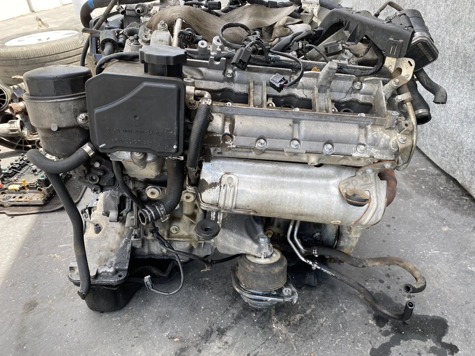 Conjunto de motor diésel 163K Mercedes X164 W164 Ml320 Gl320 OEM Foto 3 de 4