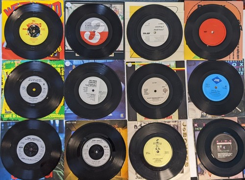 Job Group Lot Vinyl Record Singles 80s Total Twelve Info Below - Picture 5 of 20