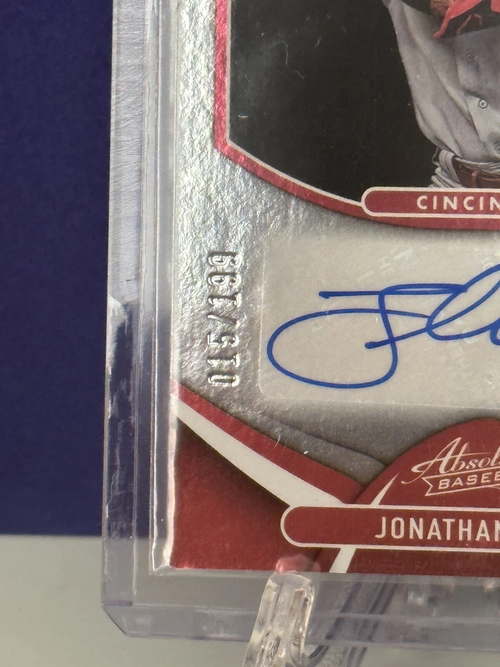 JONATHAN INDIA AUTO SSP #15/199 Mint See Pics! 2022 Panini 2021 NL ROY 🏆 - Image 3 of 4