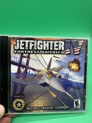JetFighter IV: Fortress America (PC CD-ROM, 2002) Complete/Tested