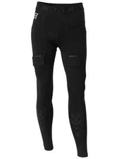 New Elite Hockey Men Ice Hockey Compression Jock Cup Pant Legging Medium Senior