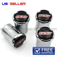 Chevy Chevrolet Camaro Ss Valve Stem Caps Wheel Tire Chrome Vt22 - Us Seller