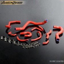 Red Silicone Radiator Hose Fit For 1988-1991 Civiccrx Ee Efcr-x Basedx Hfsi