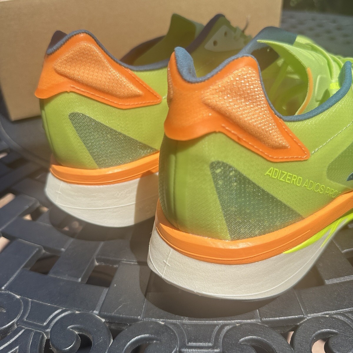 Adidas Adizero Adios Pro 2 Pulse Lime Flash Orange Men