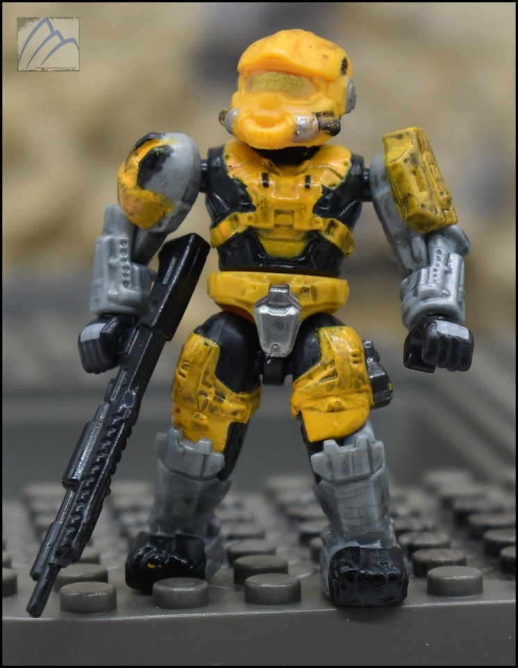 Shell Helix Ultra Lotto 10 Pistole Fucile D'Assalto HALO Per Figure Mega Bloks Construx - UNSC Marine, Usate Call Of Duty Cold War