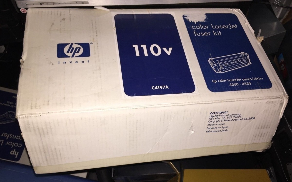 hp color LaseJet series 4500 4550 fuser kit C4197 | eBay