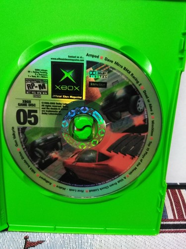 APRIL 2002 Official Xbox Magazine Demo Disc #5 AMPED / DOA3 - RARE SLEEVE/CASE - Picture 4 of 4