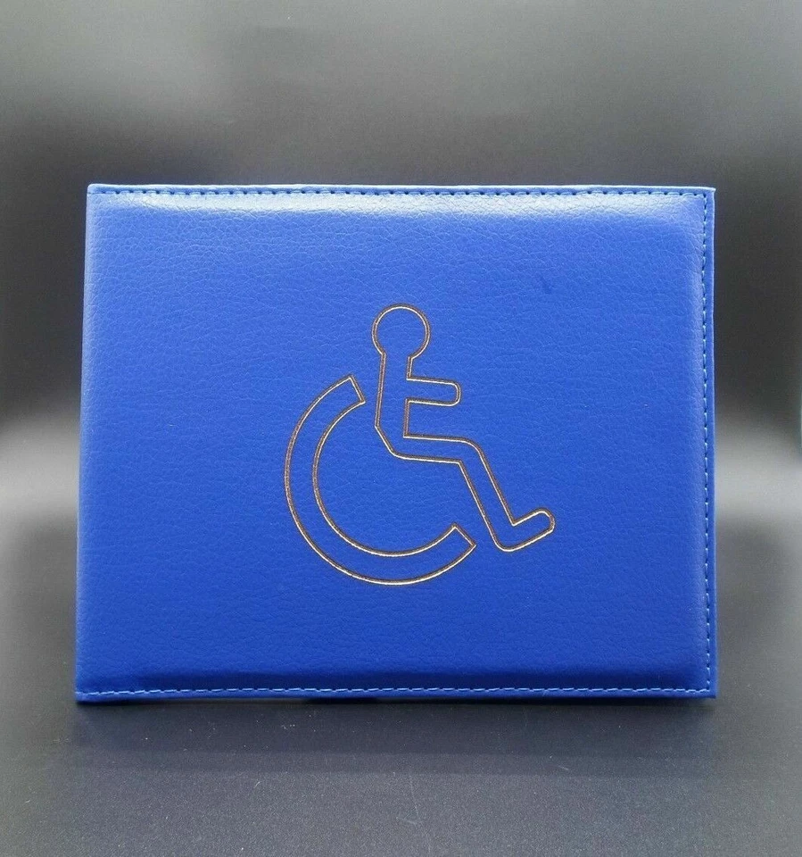 Disabled Blue Badge Holder Hologram Safe Parking Permit Display Cover Wallet*dis