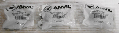 Anvil 2400223729 AS100DN EG Cushion Clamp  5/8'' OD-1/2N (Lot of 3)