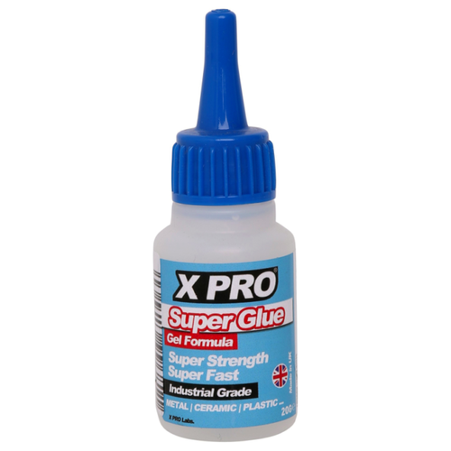 X-PRO X99681 All Purpose Industrial Grade Super Glue Gel UK MADE - Afbeelding 1 van 1