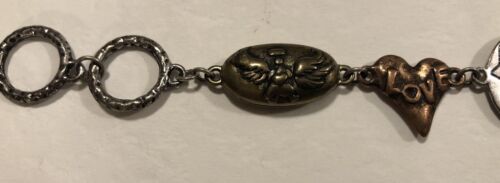 Love Hope Wish Charm Bracelet 8” Free Shipping - Picture 3 of 7