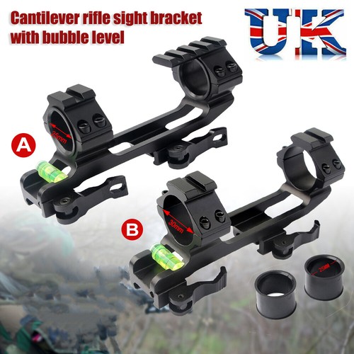 1" 25.4mm / 30mm QD Scope Mount Bubble Level Fits 20mm Picatinny Rail - 第 1/9 張圖片