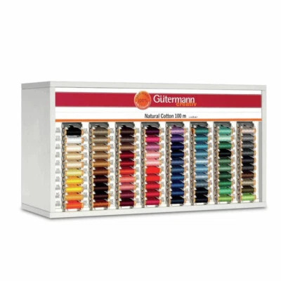 GUTERMANN 100% NATURAL COTTON SEWING THREAD 100 METRE SPOOL - LOTS OF COLOURS