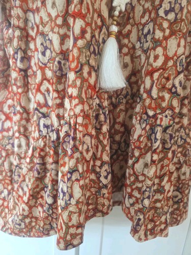 LOGO Lori Goldstein Damen Übergröße 3X Tunika Top Stretch Seiten Taschen Rüschen - Bild 3 von 13