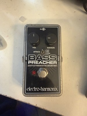 Electro-Harmonix Bass Preacher Compress/Sustain Pedal