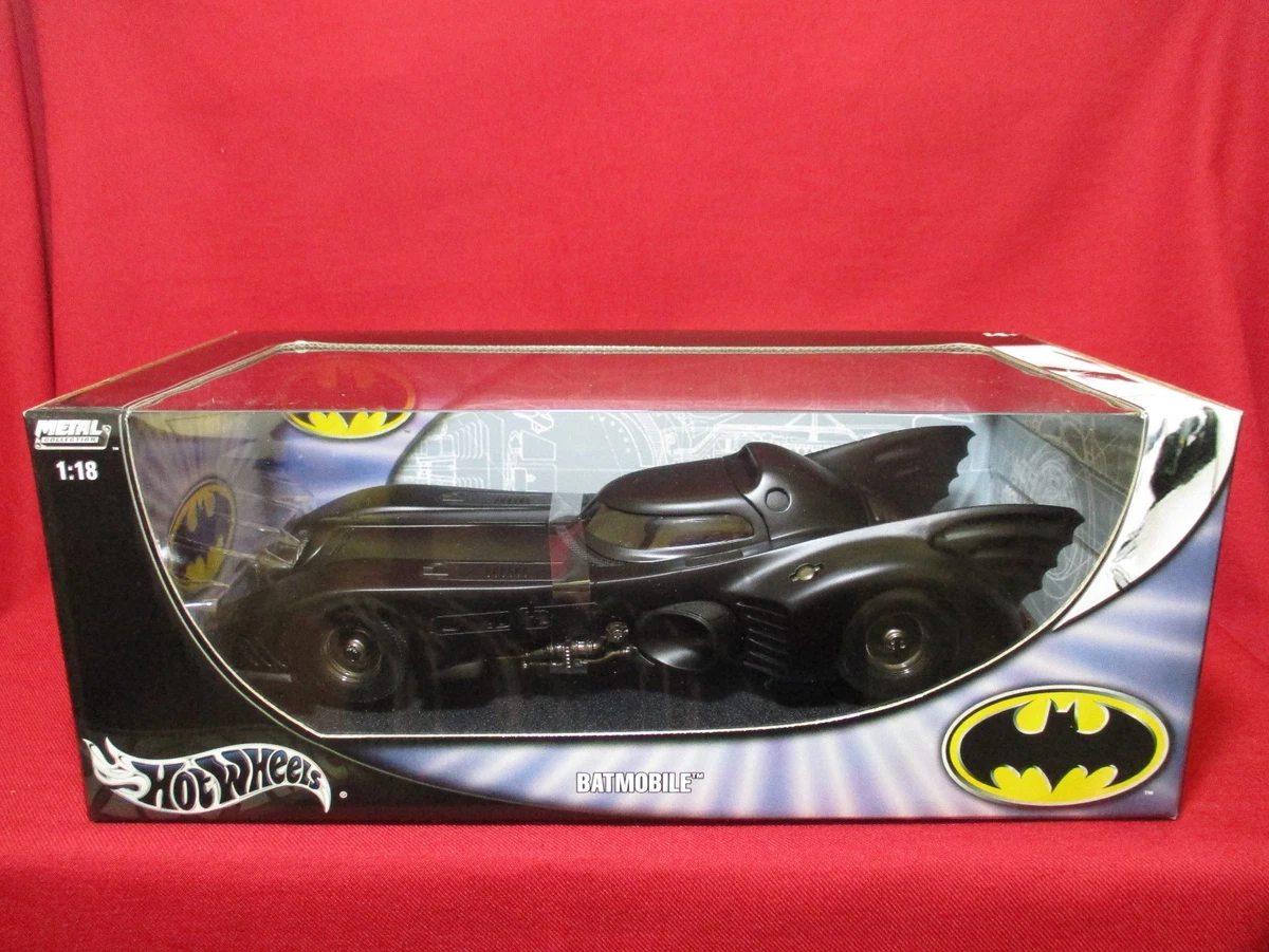 Hot Wheels 1989 Batmobile 1:18 バットモービル美品 Hot Wheels Batmobile 1989 Movie Car 1:18 2003 Metal Collection NEW