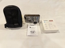Sony Cyber-Shot DSC-W370 14.1 MP Digital Camera New Battery Charger W/ Case