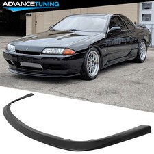 Universal Fitment Front Lower Bumper Lip Chin Spoiler Splitter Unpainted Pp