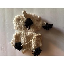 Handmade Knit Mittens with Tassels Chunky Wool Mittens Cozy Gift for Kids