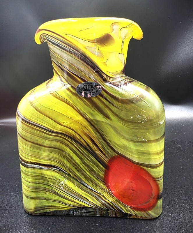 BLENKO Special Edition HELIOS JUPITER Double Spout Water Pitcher 1st Quality