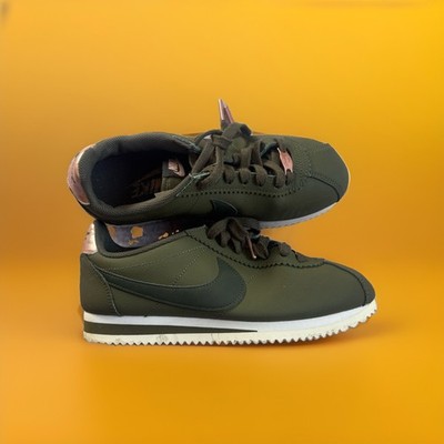 Nike Cortez Low Top Herren Sneaker grün EU 36,5 Leder AJ4618-300