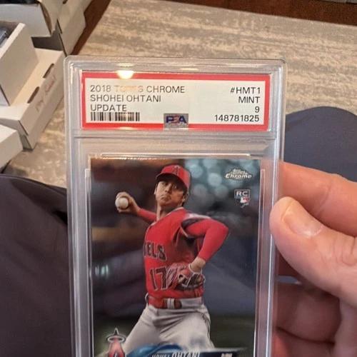 2018 Topps Chrome Update Shohei Ohtani #HMT1 (RC) PSA 9🔥📈