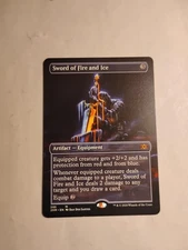Sword of Fire and Ice (Borderless) Double Masters Regular