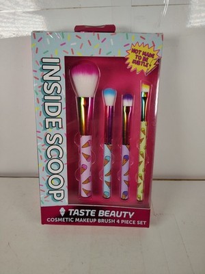 Taste Beauty Cosmetic Makeup Brush 4 Piece Se Inside Scoop