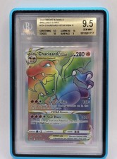 Charizard Vstar Brilliant Stars 174/172 - BECKETT 9.5 GEM MINT - Case included 