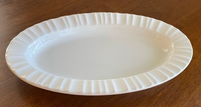 CorningWare French White 10  by 6  Serving Platter - NEW