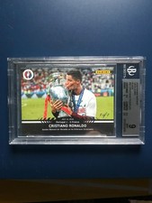 2016 Panini Instant UEFA - Cristiano Ronaldo BGS 9 UEFA Euro Black card 1/1