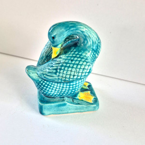 AQUA GLAZED MUD DUCK JAPAN VINTAGE