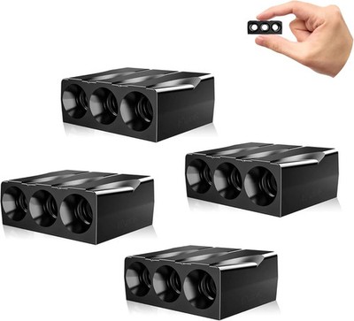 Elook Upgraded Deer Whistles for Car, Horn Save 4 Pack 