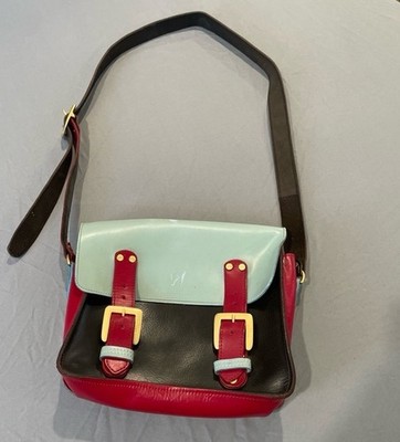 M&M leather Workshop Of London Crossbody Satchel Bag