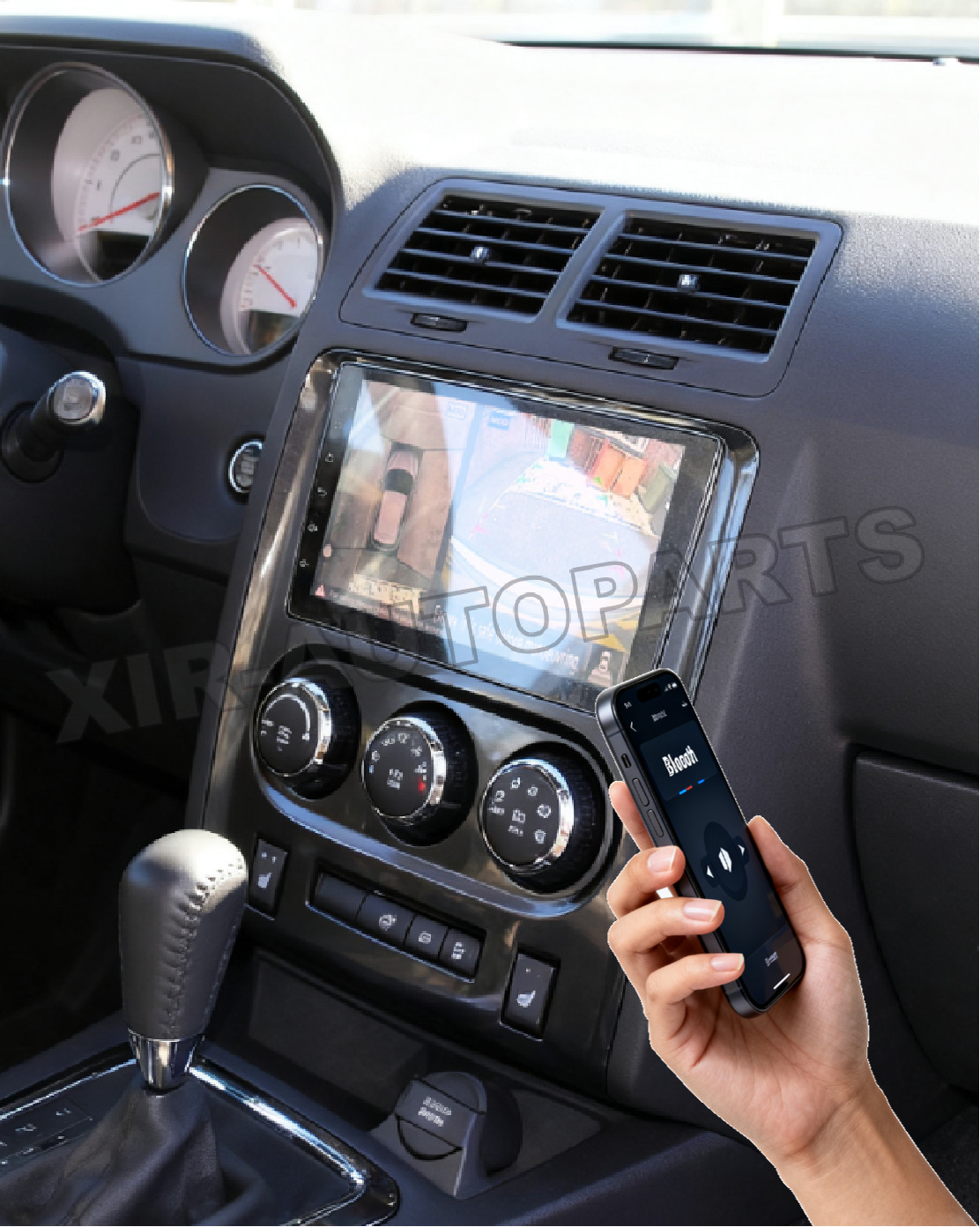 Car Stereo Radio DSP For Dodge Challenger 2008-2014 Apple Ca