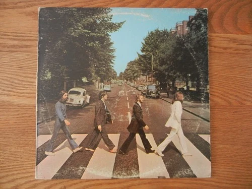 New ListingTHE BEATLES ABBEY ROAD LP 1969 Apple SO-383 Play Tested Vinyl VG