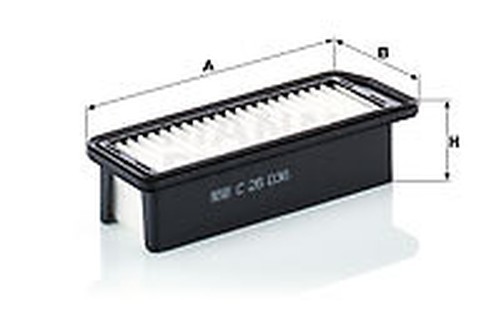 C 26 036 Mann-Filter Luftfilter FüR Suzuki-image