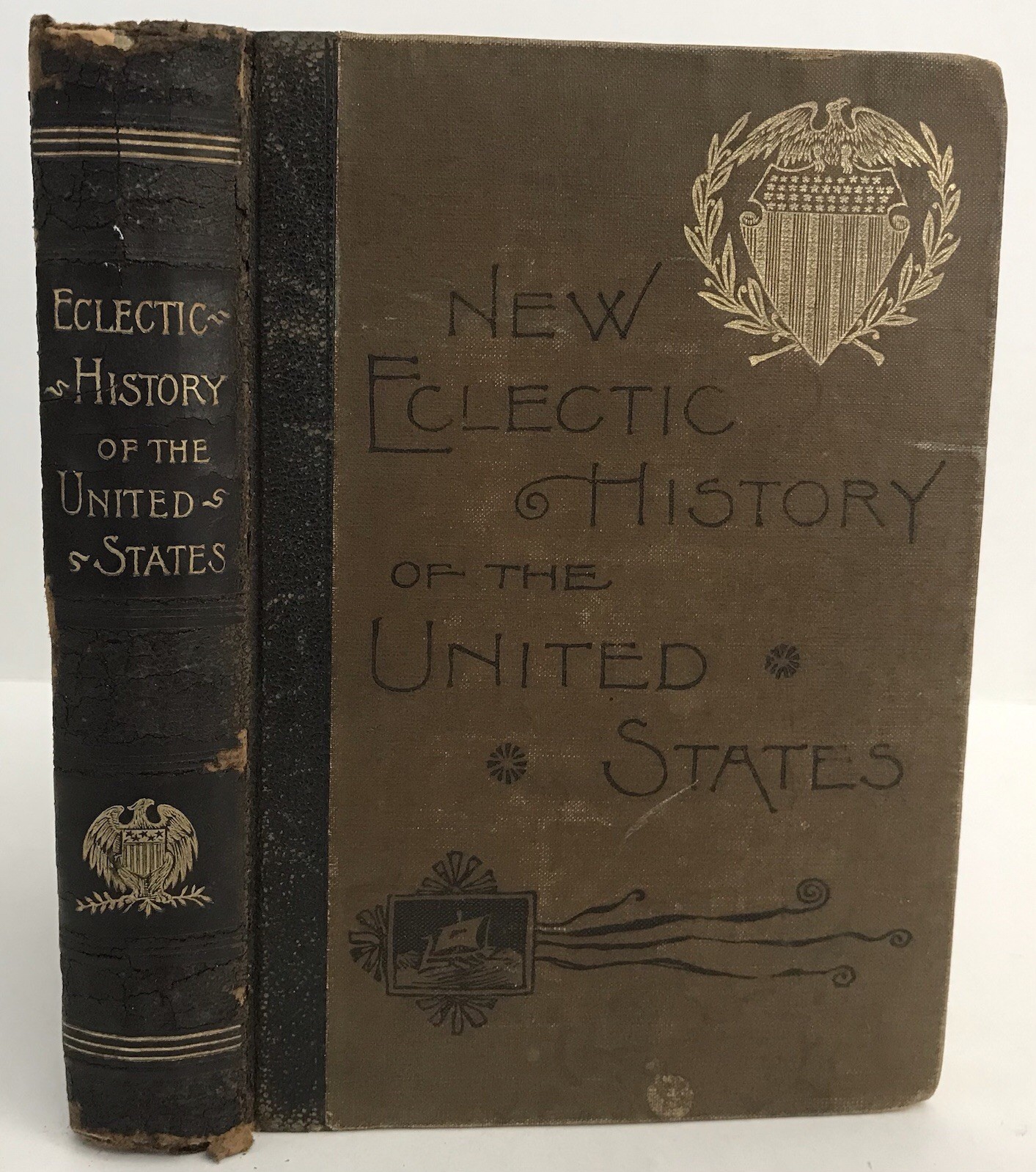 New Eclectic History Of The United States 1899 M.E. Thalheimer