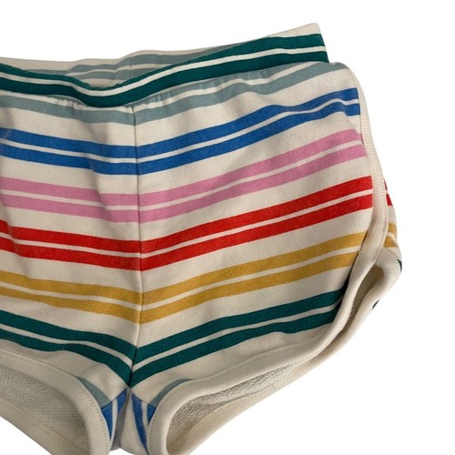 Hanna Andersson Shorts Girl's 5 Striped Colorful Terry Boho Artsy - Picture 3 of 6