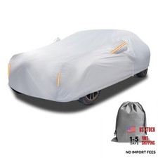 10-Layer Waterproof Car Cover All Weather Protection Snow, Reflective 2-A1