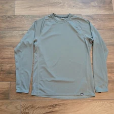 Patagonia Shirt Mens Extra Large Grey Midweight Capilene Baselayer Hiking Hike