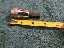 Snap On Tools SA12B 1/2” Drive SAE 3/8” Standard Hex Bit Socket Driver 