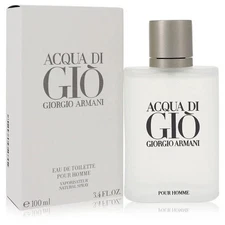 Giorgio Armani Acqua Di Gio 3.4oz Men's Eau de Toilette Spray 100 ML