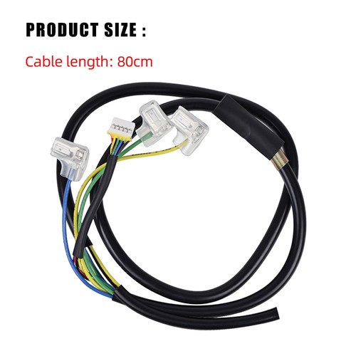 Cable de cable de motor de 80 cm para Xiaomi 4 Pro línea de scooter eléctrico repuesto - Imagen 4 de 11
