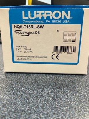Lutron HomeWorks QS RF SeeTouch Tischtastatur