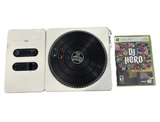 Microsoft Activision DJ Hero Xbox 360 Game  Wireless Turntable Bundle